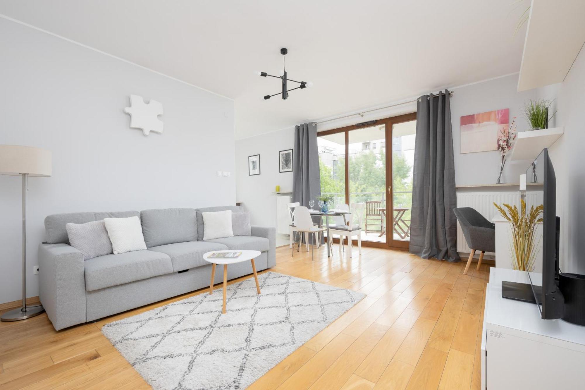City Apartment With Parking Near Metro Mlociny By Noclegi Renters Varsovia Exterior foto
